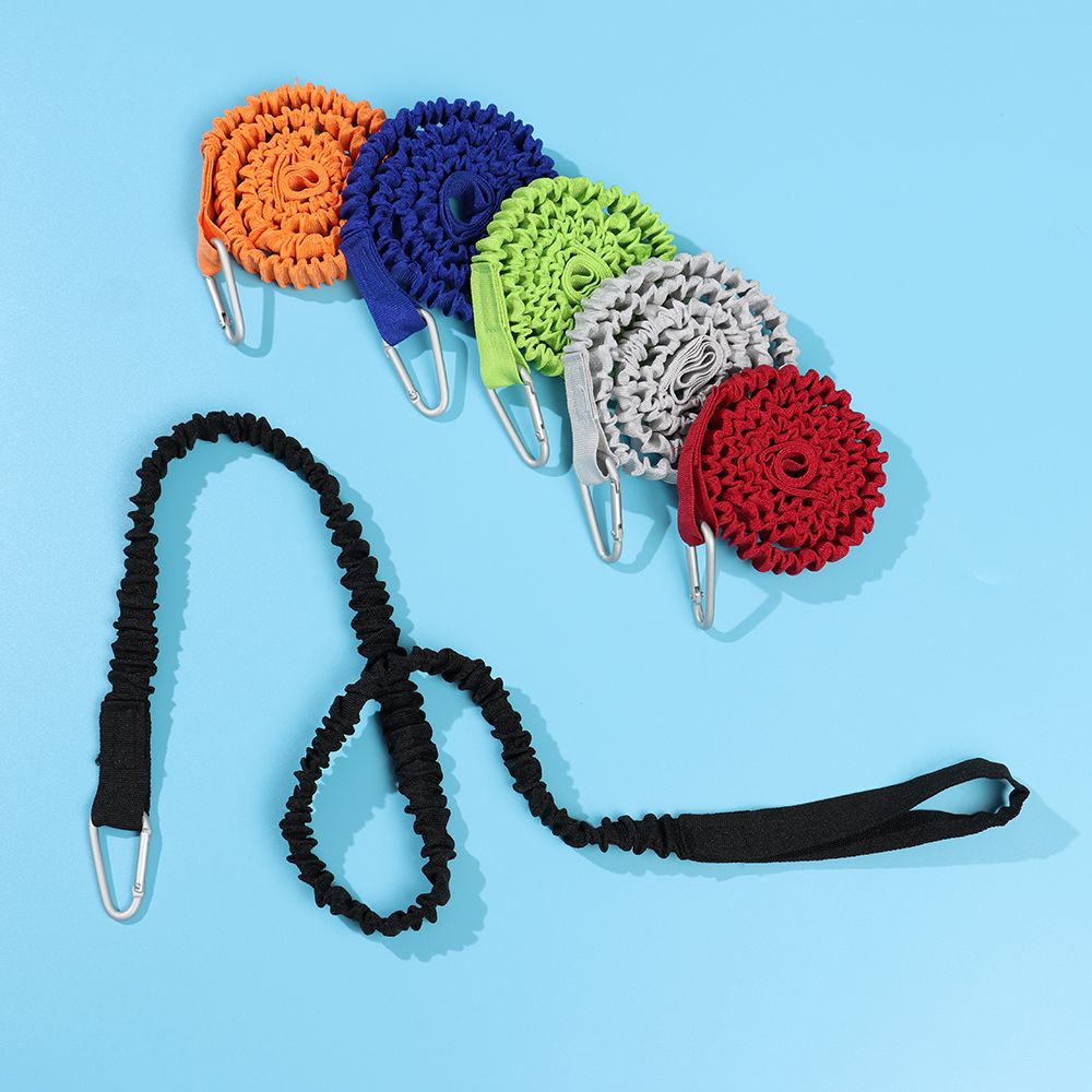 Fishing Boat Inflatable - Adjustable Elastic Kayak Canoe Paddle Leash