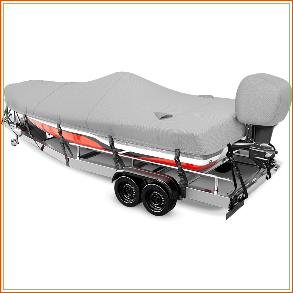 Boat Cover 20-22ft, 1200D Wate - Fishing Boat Cover บทวิจารณ์และราคา