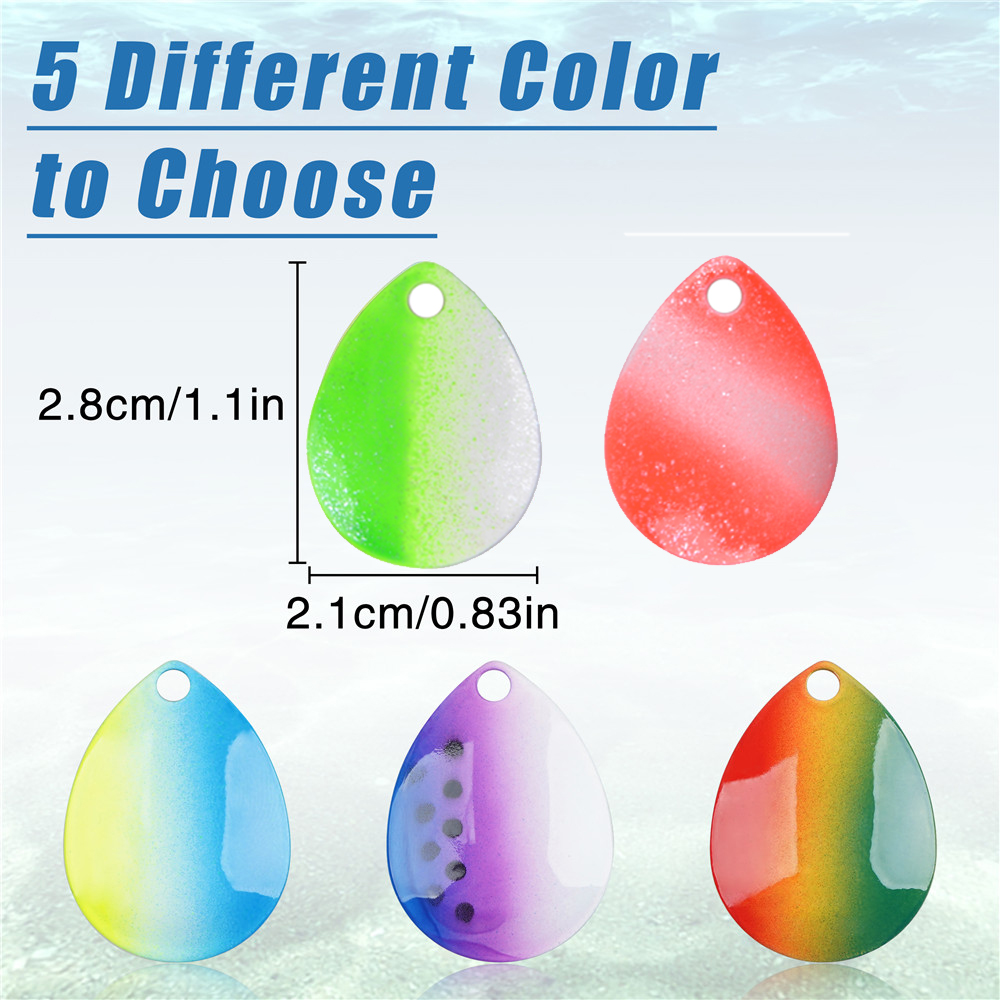 25Pcs fishing lures spinnerbai - Fishing Boat Oar บทวิจารณ์และราคา