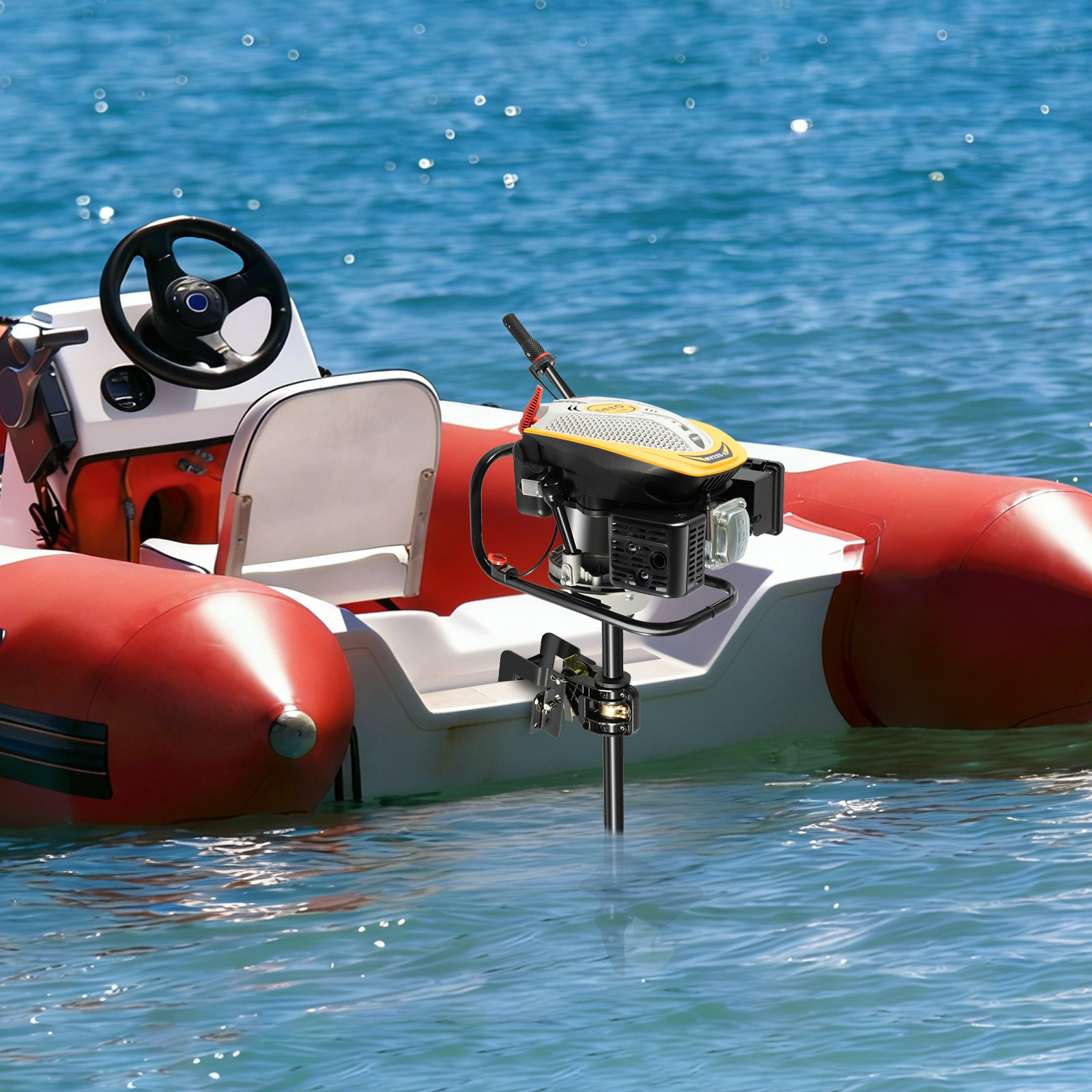 Outboard Motor Boat Engine, 4  - Fishing Boat Outboard Motor บทวิจารณ์และราคา