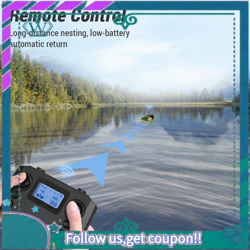 A75Q-Fishing Bait Boat Remote  - Fishing Boat Gps บทวิจารณ์และราคา