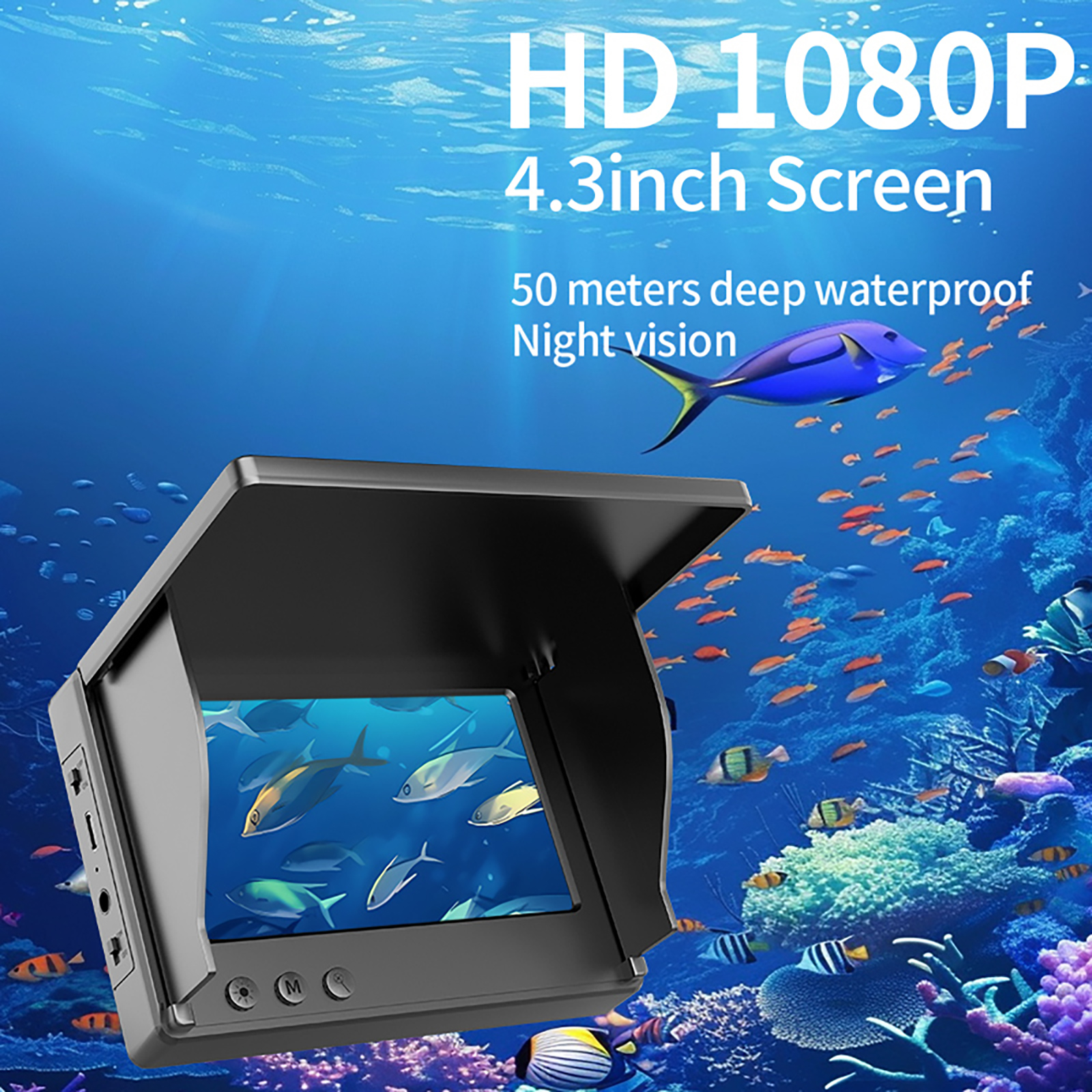 Fish Finder Underwater Camera  - Fishing Boat Depth Finder บทวิจารณ์และราคา