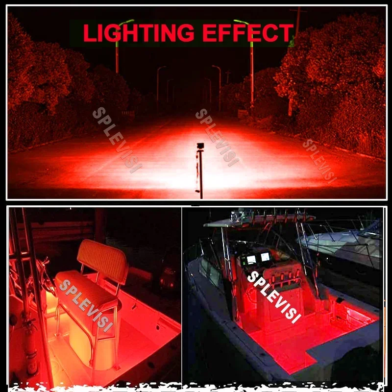 2x Marine LED Light Navigation - Fishing Boat Navigation Light บทวิจารณ์และราคา