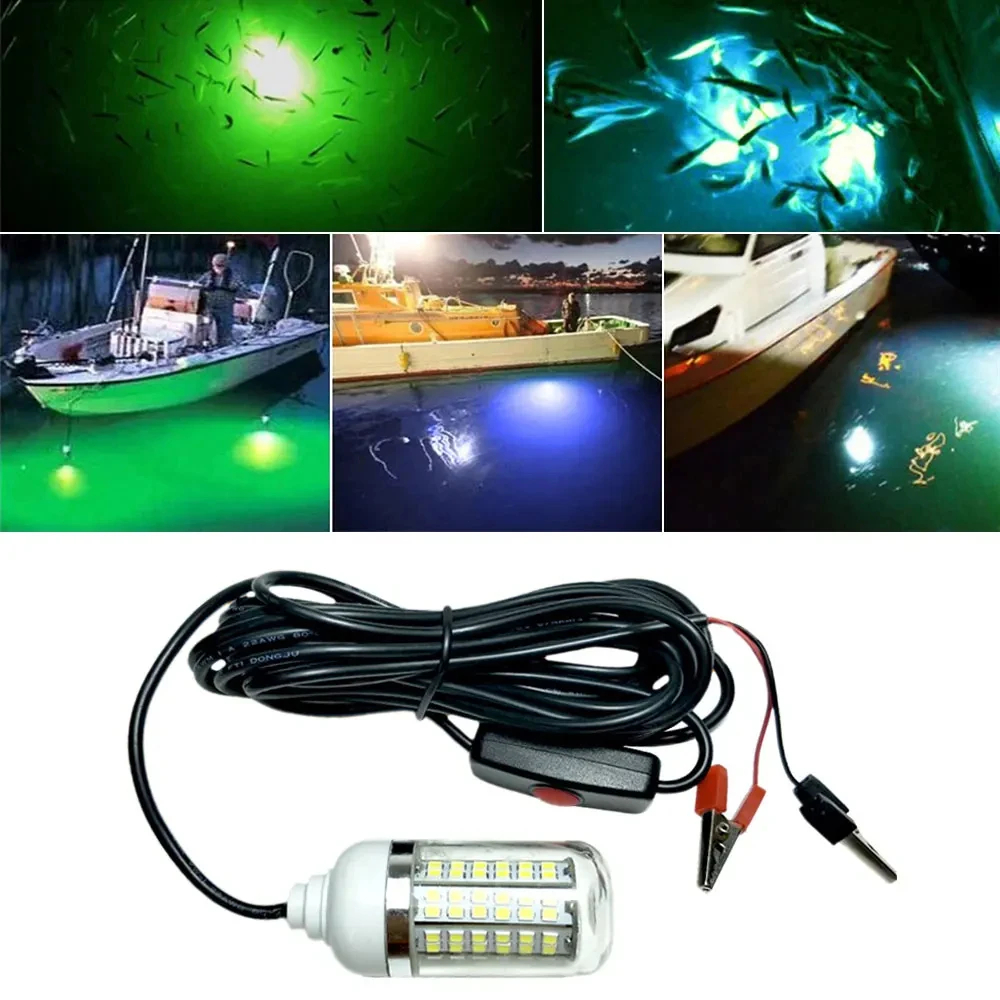 12V Underwater Lamp 15W 108 LE - Fishing Boat Depth Finder บทวิจารณ์และราคา