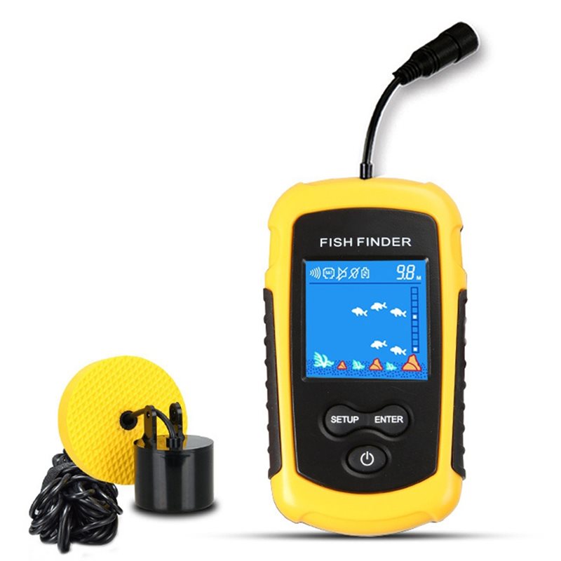 ABUE-Kayak Portable Fish Depth - Fishing Boat Depth Finder บทวิจารณ์และราคา