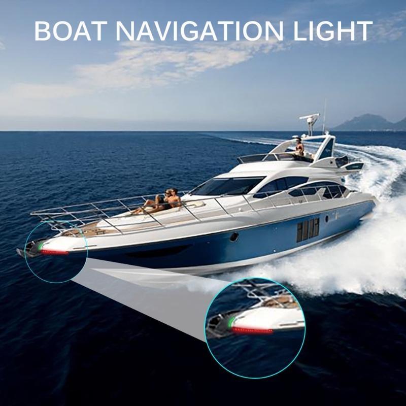 652F 2Pcs LED Boat Navigation  - Fishing Boat Navigation Light บทวิจารณ์และราคา