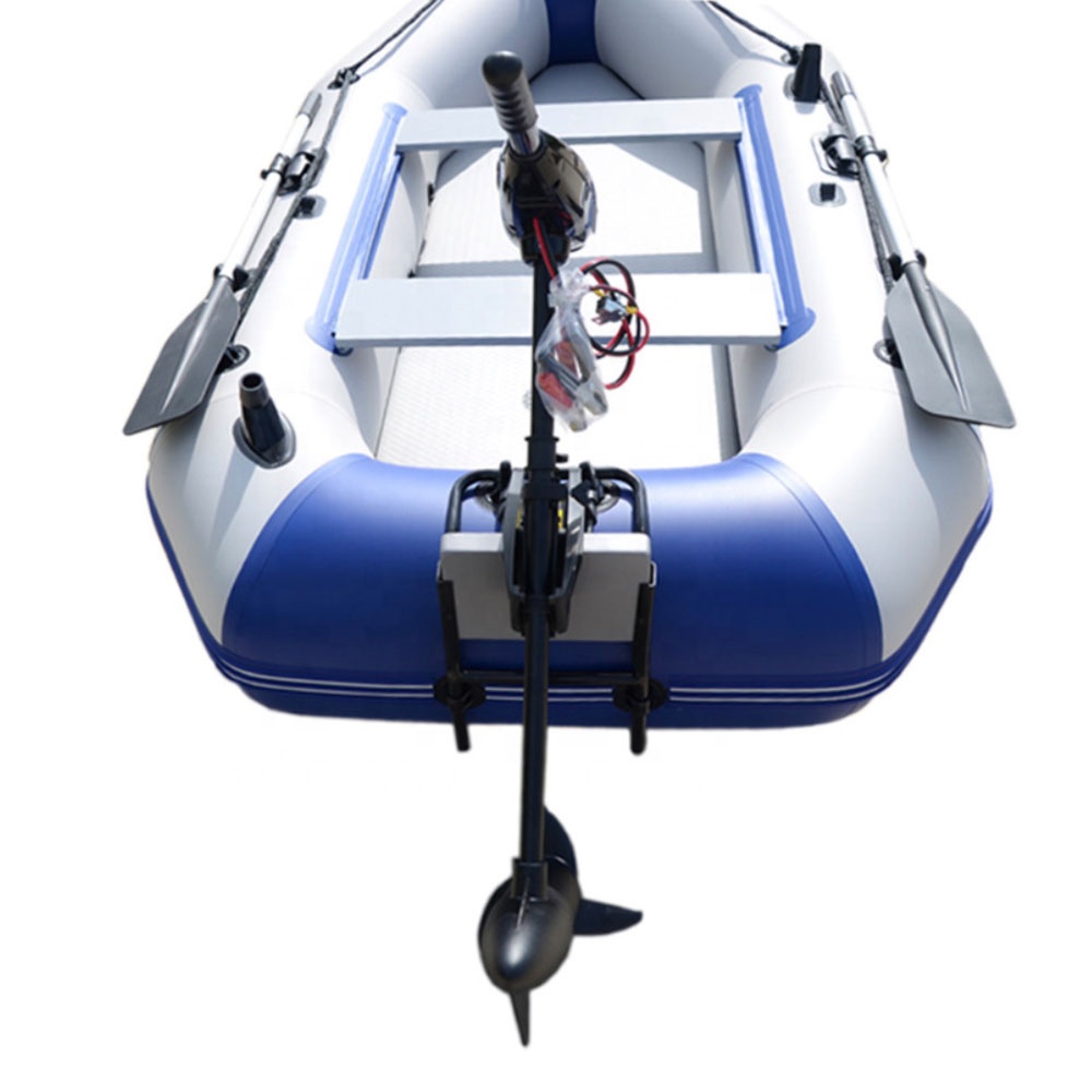 4 Person PVC Inflatable Air Ma - Fishing Boat Outboard Motor บทวิจารณ์และราคา