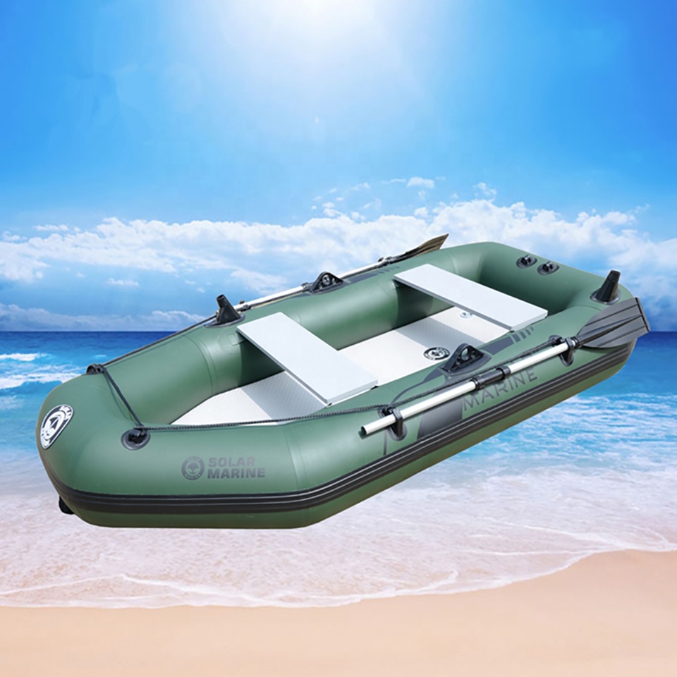4 Person PVC Inflatable Air Ma - Fishing Boat Outboard Motor บทวิจารณ์และราคา
