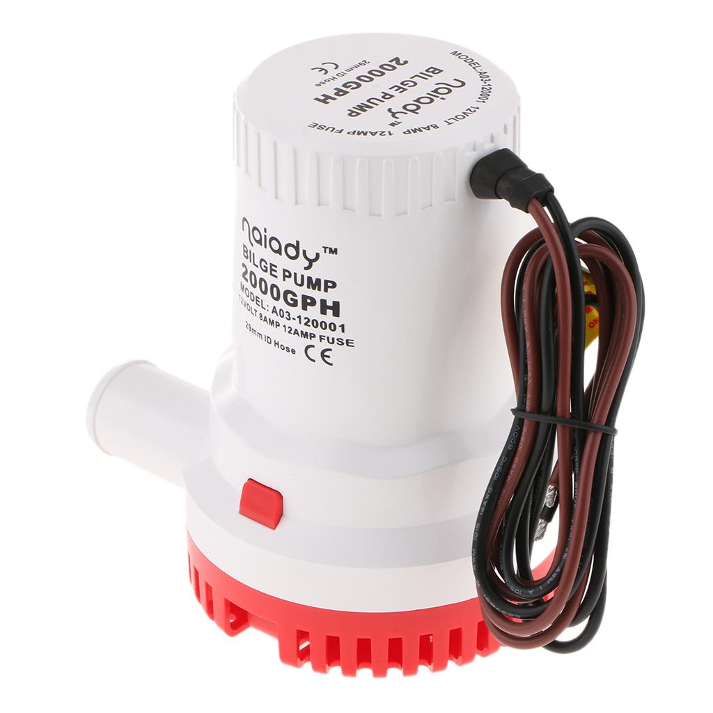 Electric Bilge Pump 2000GPH Su - Fishing Boat Bilge Pump บทวิจารณ์และราคา