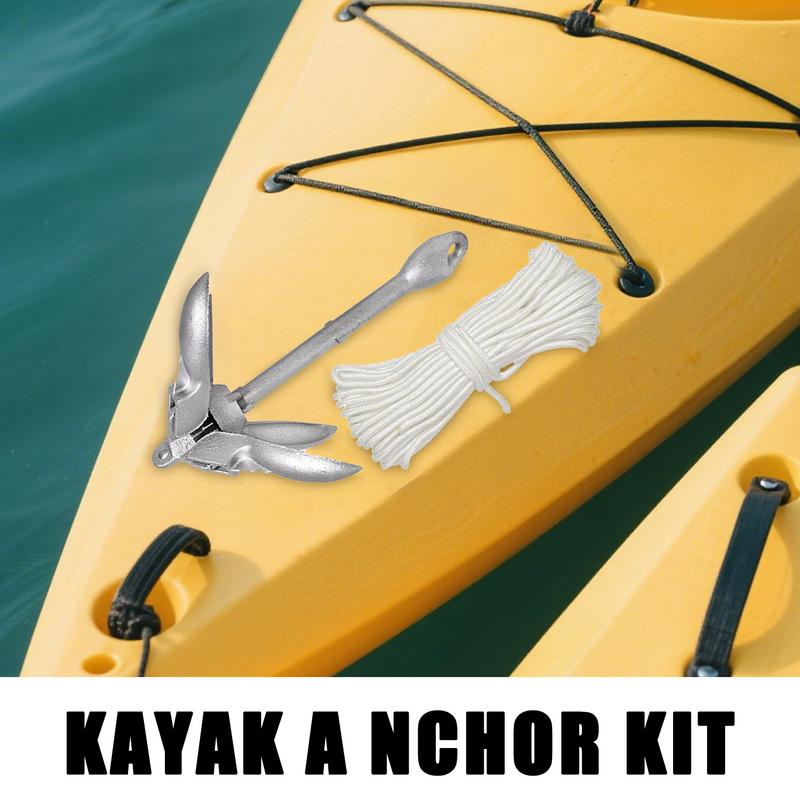 Canoe Anchoring Compact Kayak  - Fishing Boat Anchor บทวิจารณ์และราคา