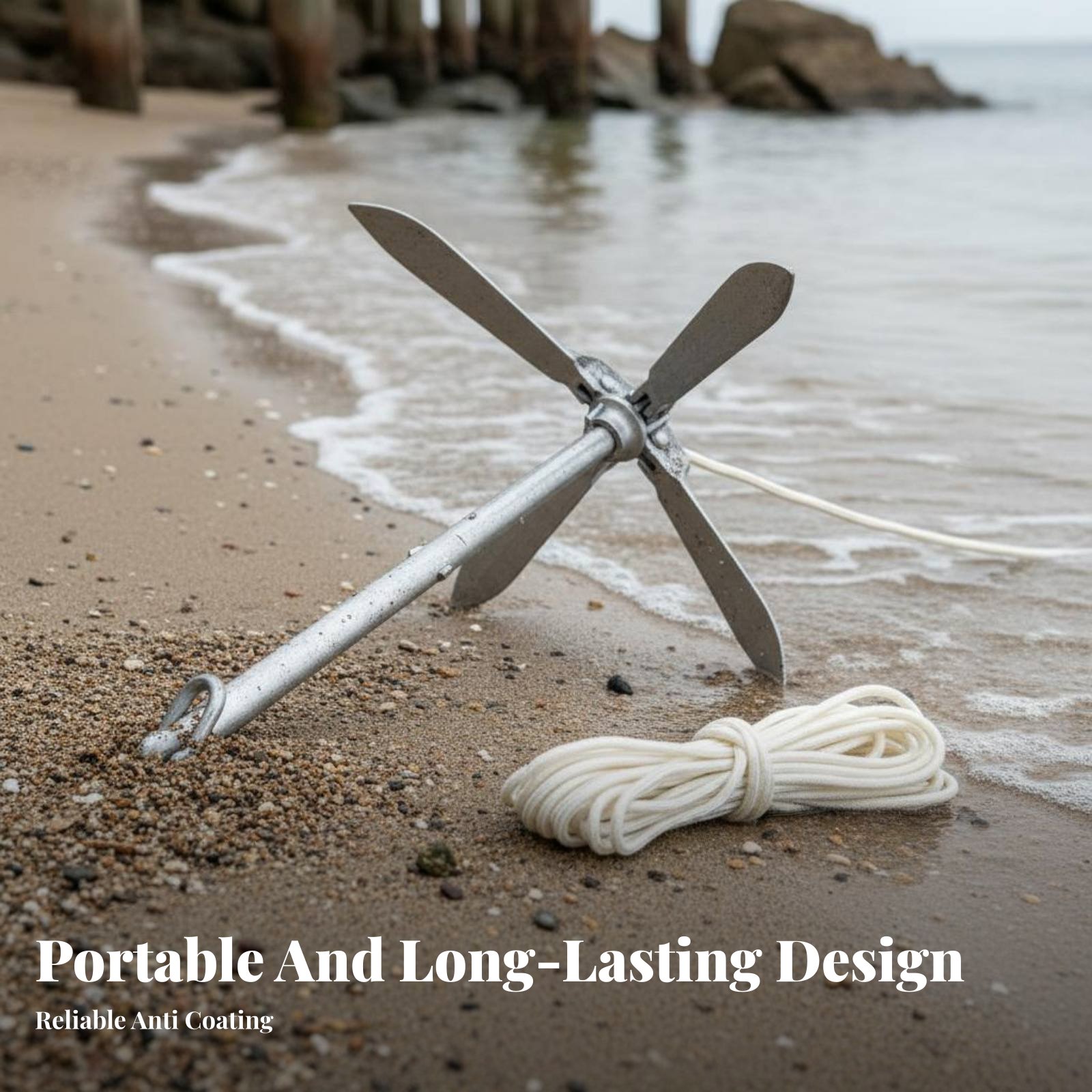 Lotus Anchor Foldable Carbon S - Fishing Boat Anchor บทวิจารณ์และราคา