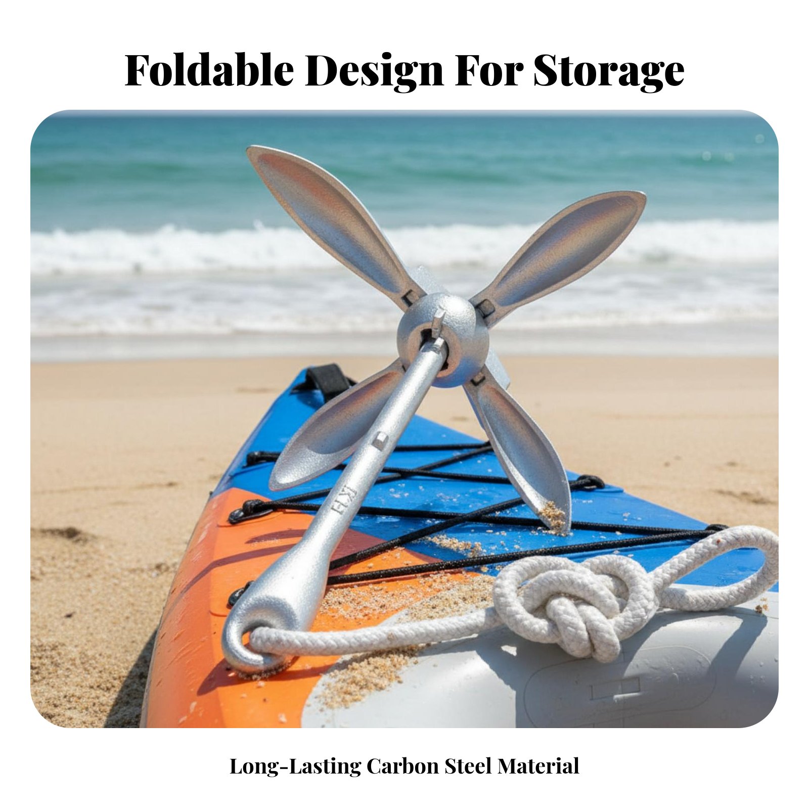 Lotus Anchor Foldable Carbon S - Fishing Boat Anchor บทวิจารณ์และราคา