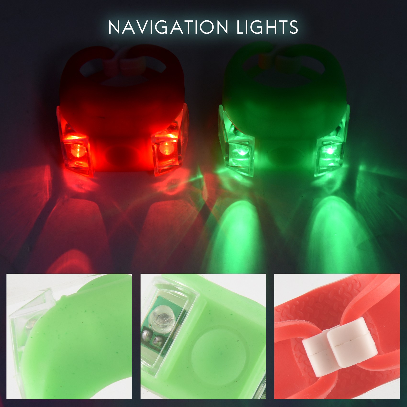 4 x LED Boat Navigation Lights - Fishing Boat Navigation Light บทวิจารณ์และราคา