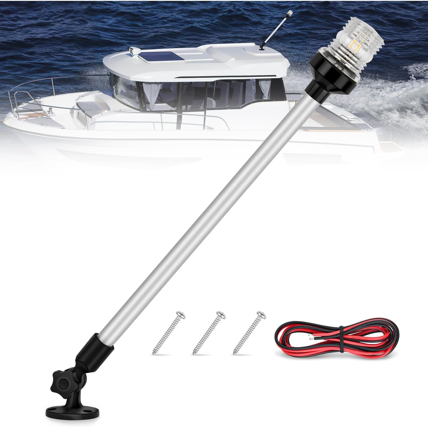 Nilight Marine Boat Stern Ligh - Fishing Boat Anchor บทวิจารณ์และราคา