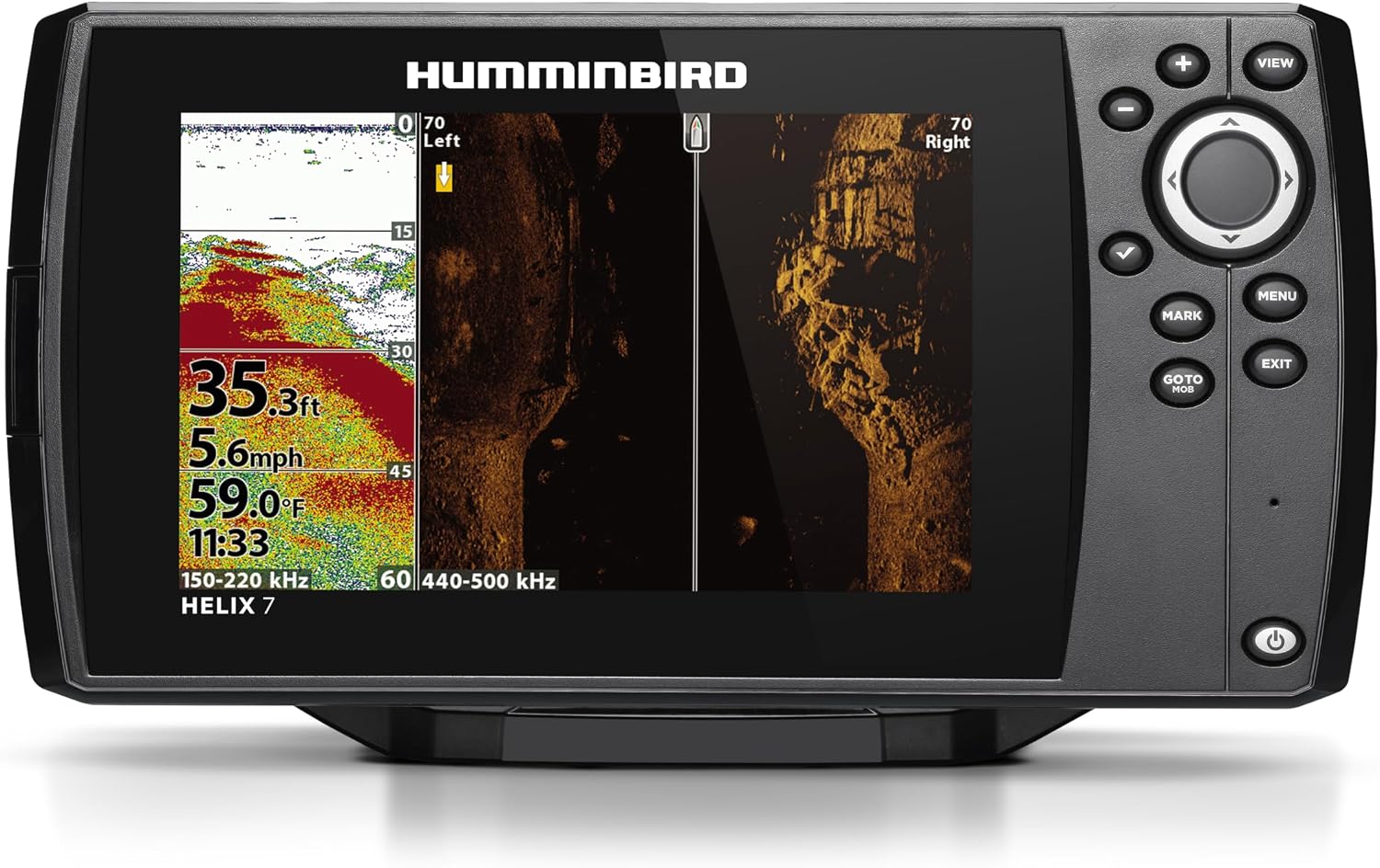 Original Humminbird Helix High - Fishing Boat Depth Finder บทวิจารณ์และราคา