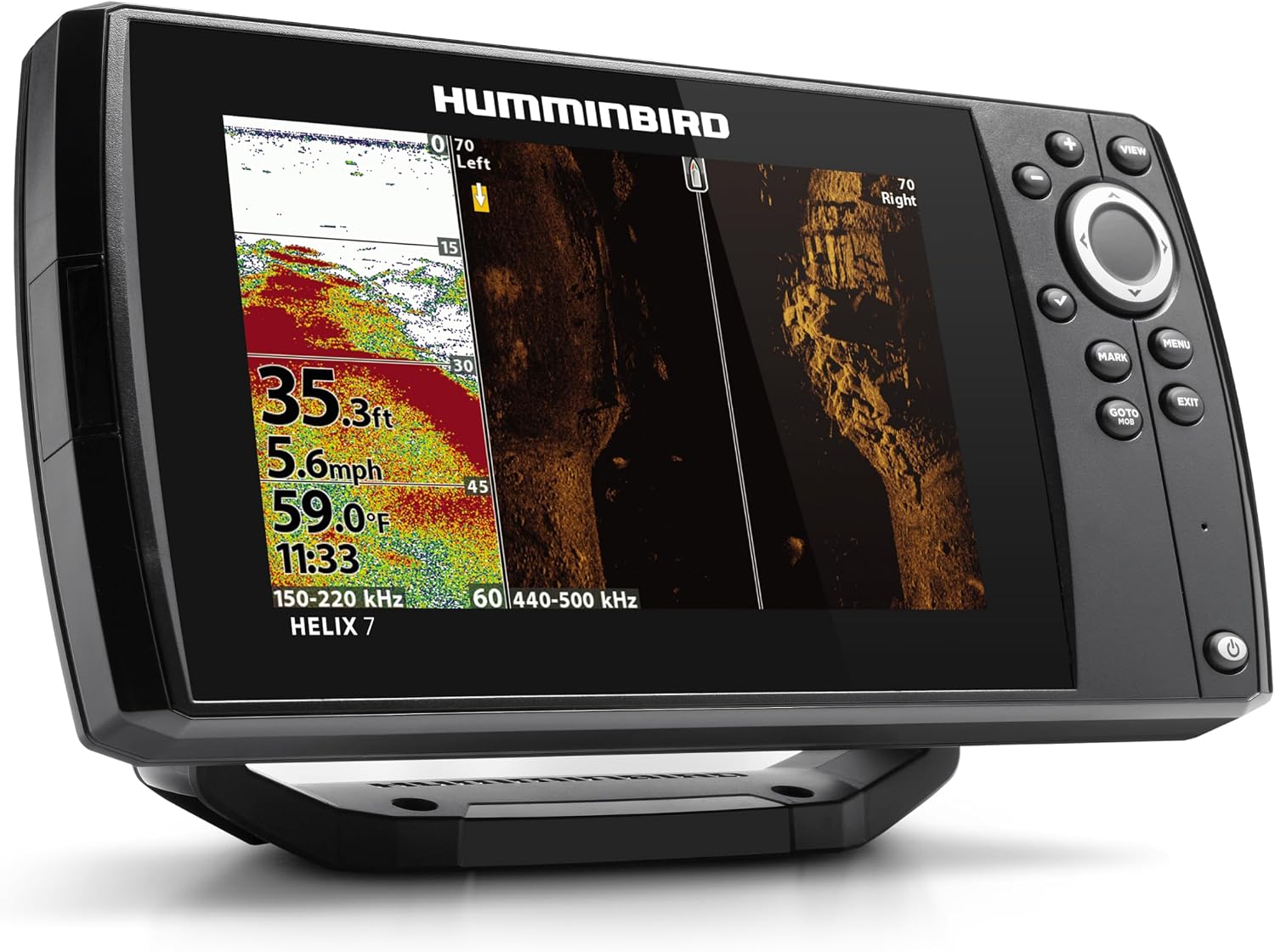 Original Humminbird Helix High - Fishing Boat Depth Finder บทวิจารณ์และราคา