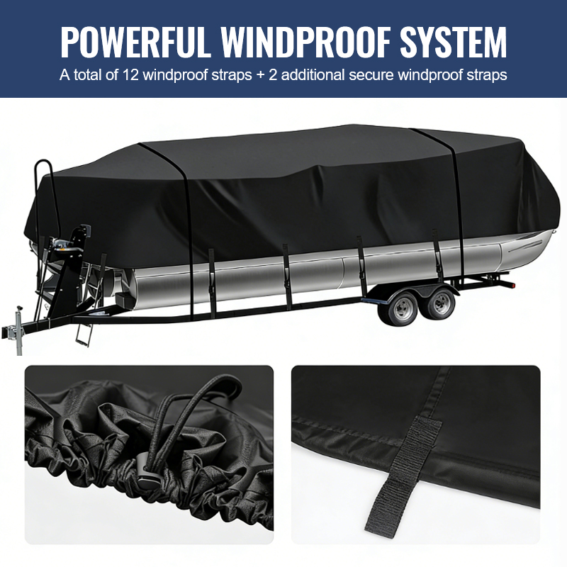 Oxford Waterproof Boat Cover L - Fishing Boat Cover บทวิจารณ์และราคา