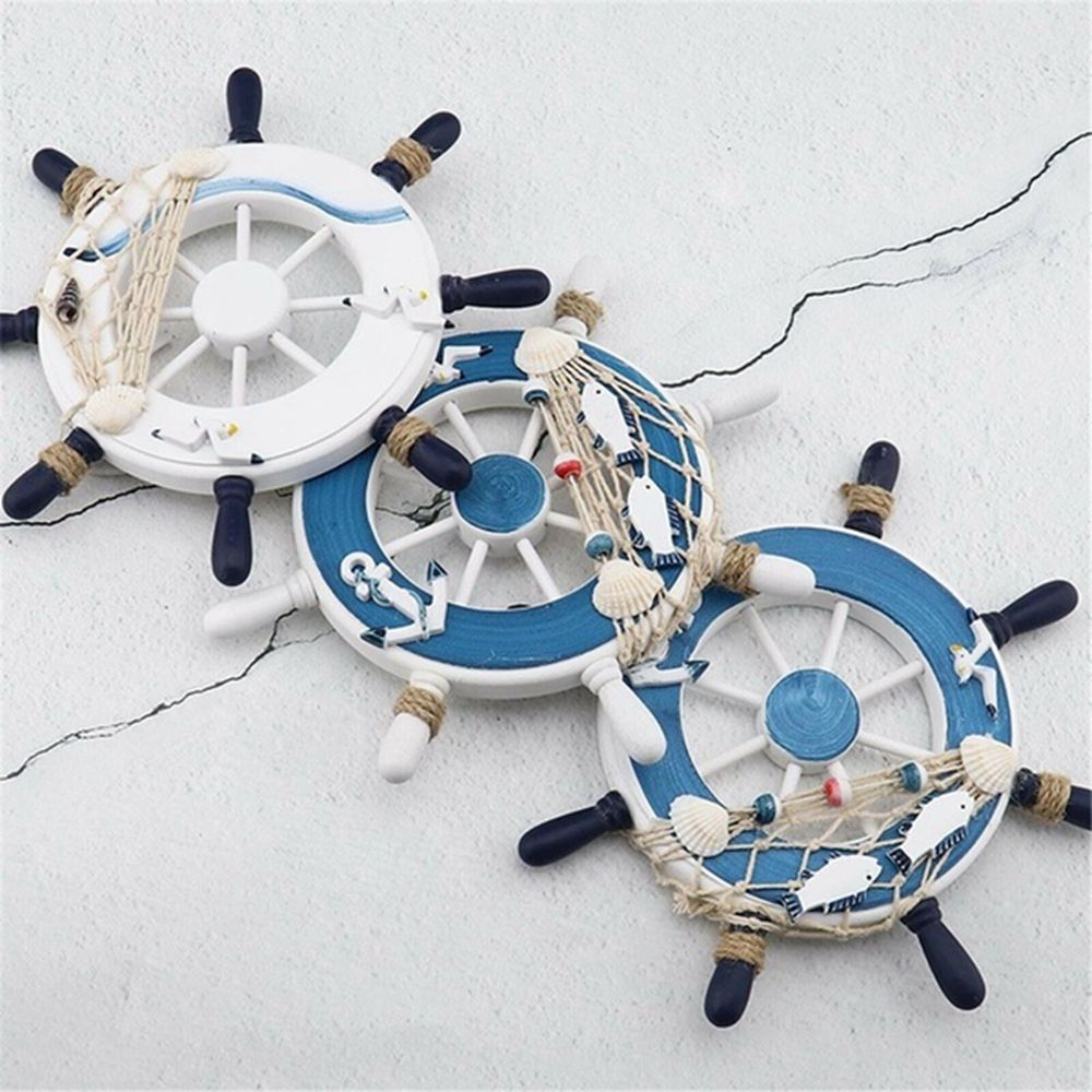 Style 9 Inch Fishing Net Home  - Fishing Boat Steering Wheel บทวิจารณ์และราคา