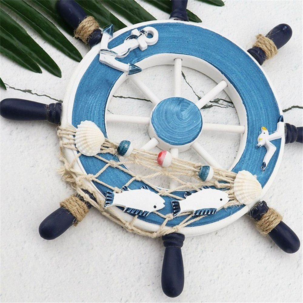 Style 9 Inch Fishing Net Home  - Fishing Boat Steering Wheel บทวิจารณ์และราคา