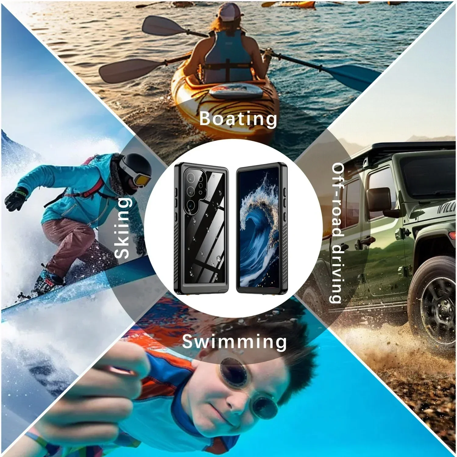 IP68 Waterproof Case for Samsu - Fishing Boat Cover บทวิจารณ์และราคา