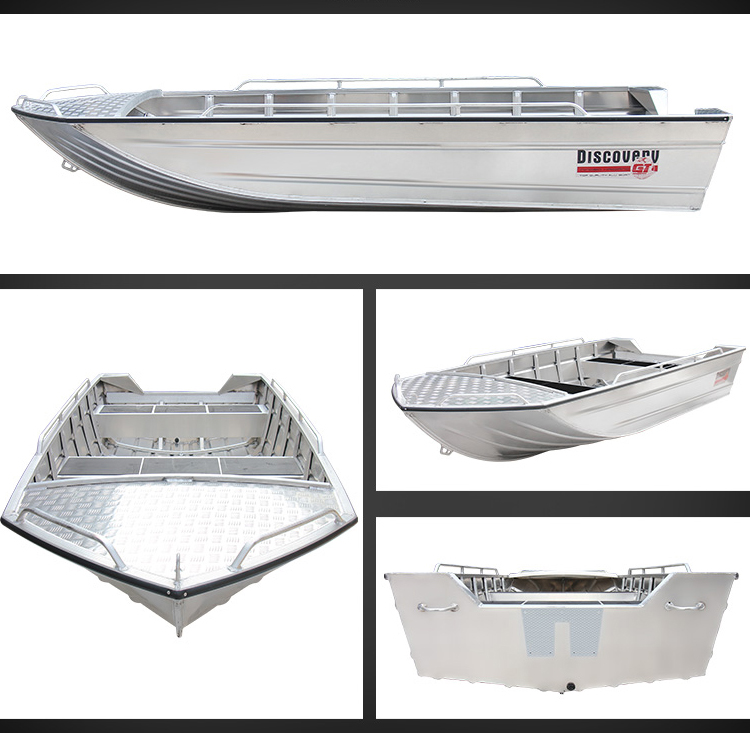 New 16 ft Deep V Hull Welded A - Fishing Boat Aluminum บทวิจารณ์และราคา