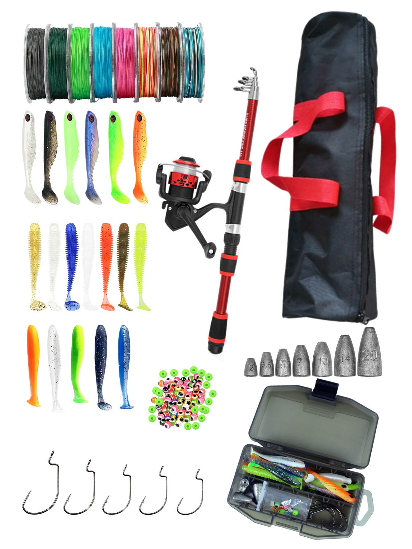 Fishing Rod Reel Combos Collap - Fishing Boat Oar บทวิจารณ์และราคา