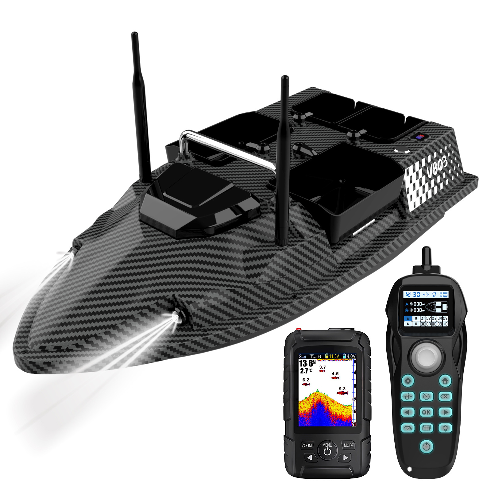 V803Pro GPS Enabled Remote Con - Fishing Boat Gps บทวิจารณ์และราคา