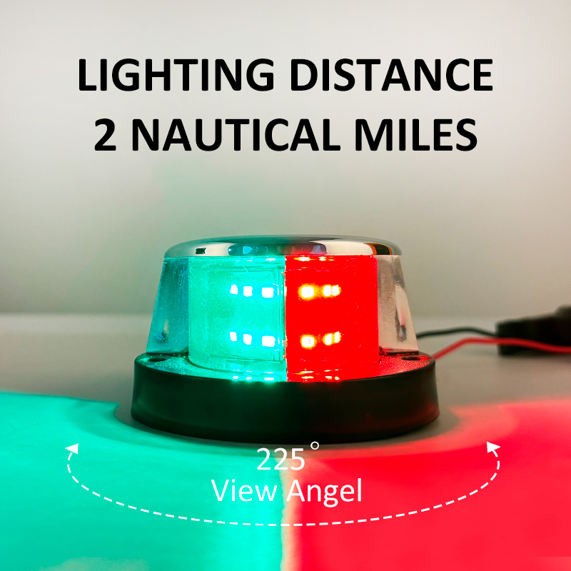 12V LED Marine Navigation Ligh - Fishing Boat Navigation Light บทวิจารณ์และราคา