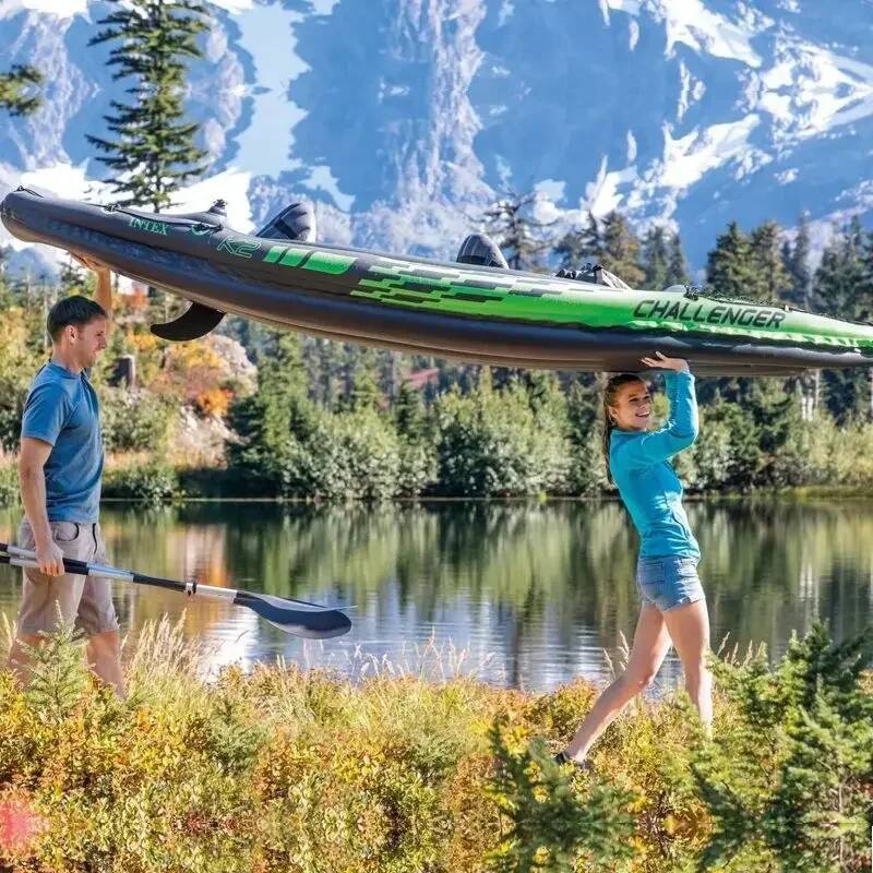 1/2 Person Kayaker Inflatable  - Fishing Boat Inflatable บทวิจารณ์และราคา