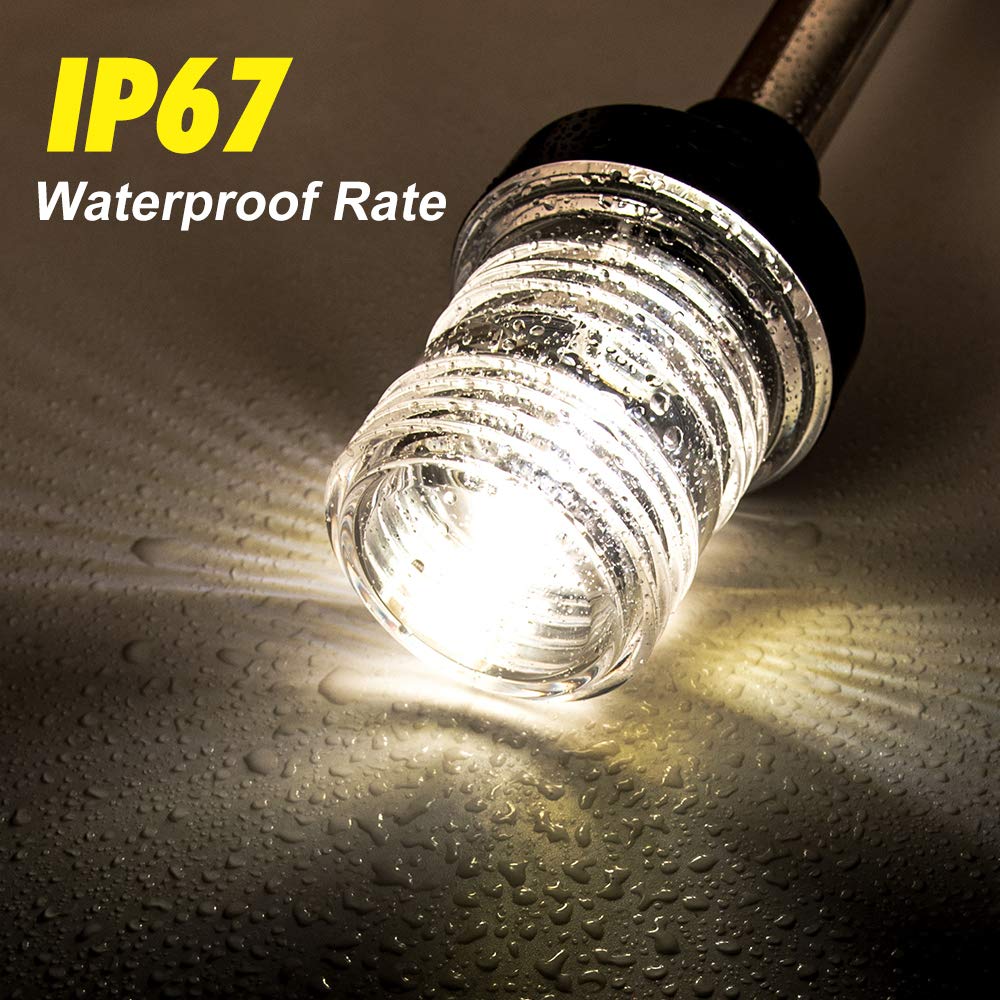360 Degree White LED Fold Down - Fishing Boat Anchor บทวิจารณ์และราคา