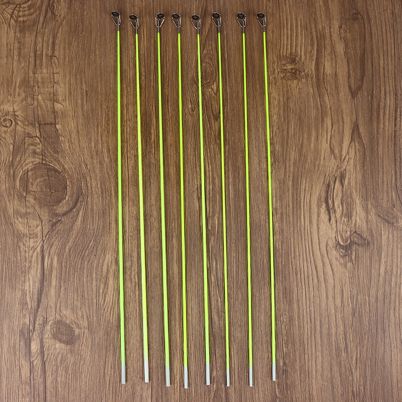 5Pcs 42CM Boat/Raft Rod Tip Sp - Fishing Boat Fiberglass บทวิจารณ์และราคา
