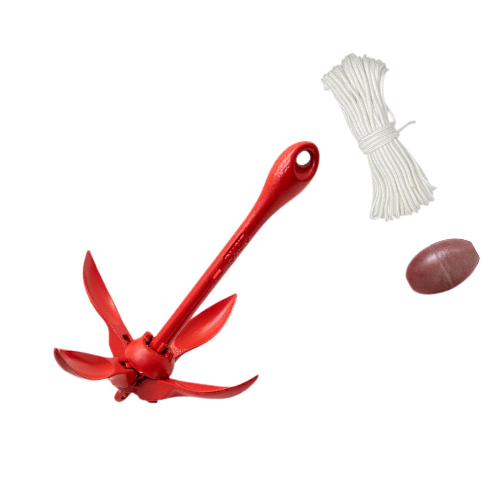 Folding Grapnel Boat Anchor Gr - Fishing Boat Anchor บทวิจารณ์และราคา