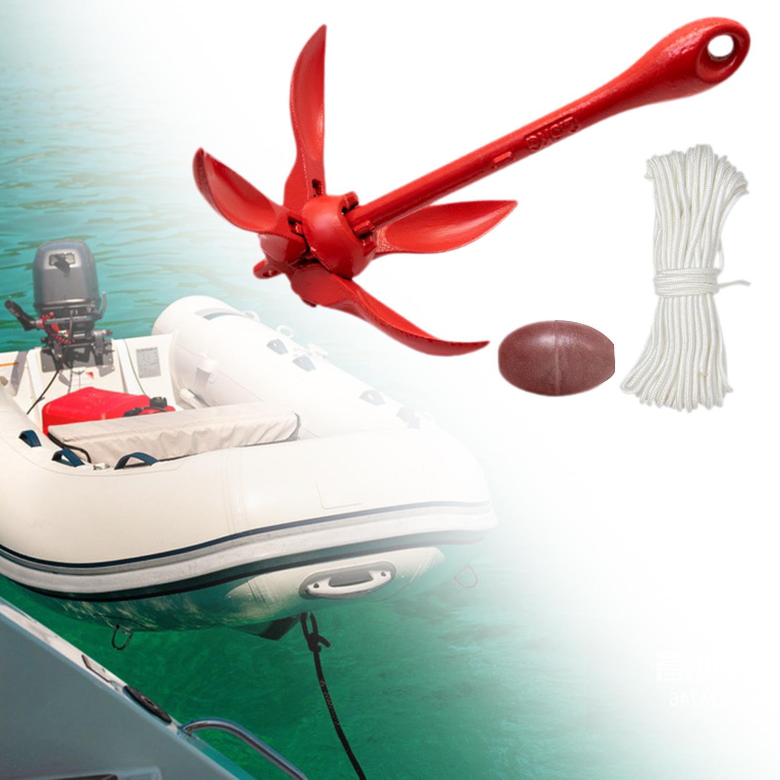 Folding Grapnel Boat Anchor Gr - Fishing Boat Anchor บทวิจารณ์และราคา