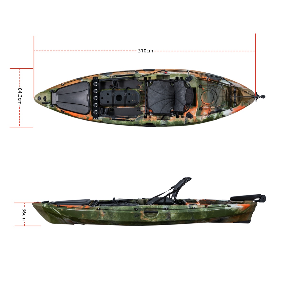 LSF First-class Single Fishing - Fishing Boat Oar บทวิจารณ์และราคา