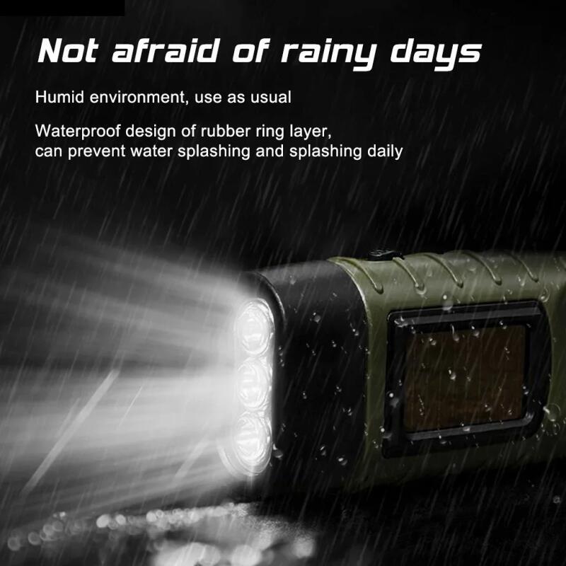 Hand Crank Solar Powered Recha - Fishing Boat Navigation Light บทวิจารณ์และราคา